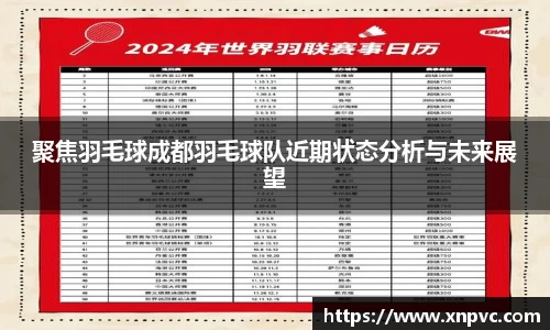 聚焦羽毛球成都羽毛球队近期状态分析与未来展望